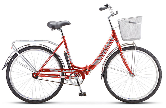 26 Велосипед STELS 810 ЛЕДИ (Корзина)+Складной